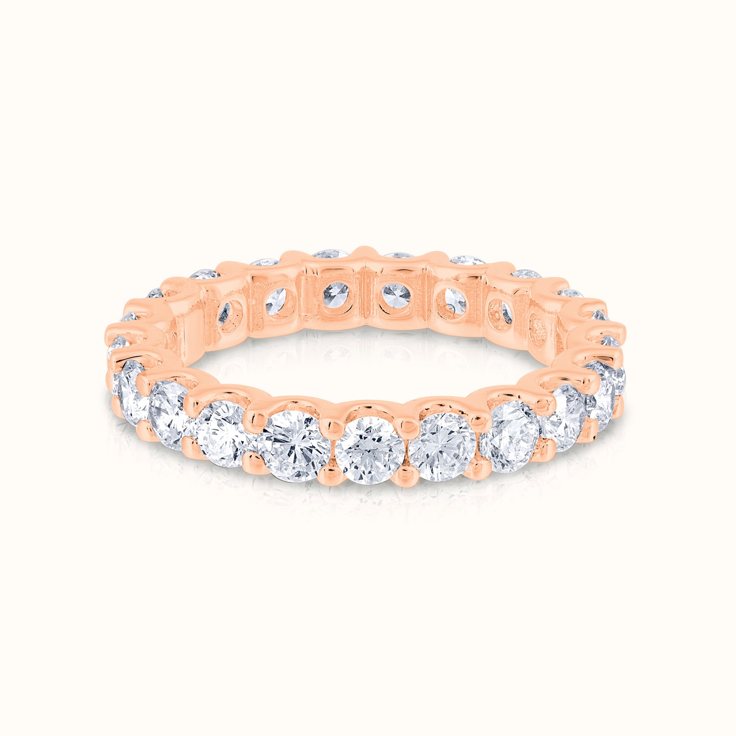 2.00 Carat Full Eternity Natural Diamond Band - AVIR New York