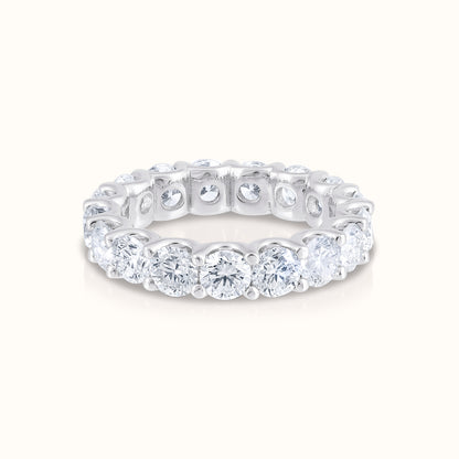 4.00 Carat Full Eternity Natural Diamond Band - AVIR New York