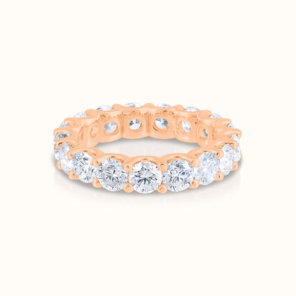 4.00 Carat Full Eternity Natural Diamond Band - AVIR New York