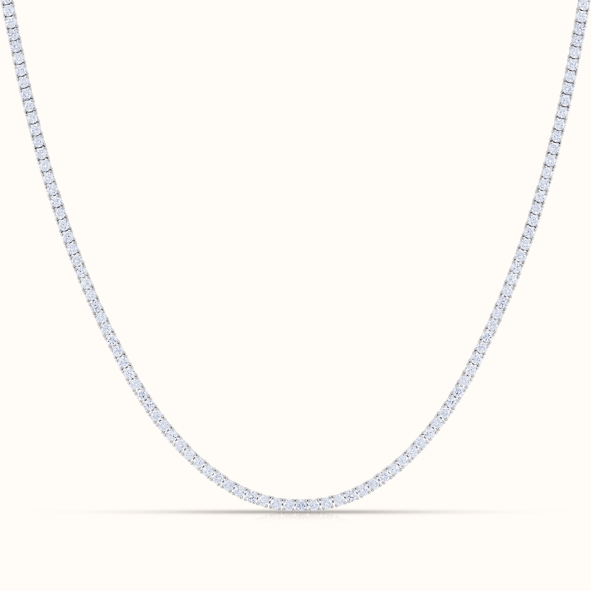 4 Prong Lab Grown Diamond Solitaire 16 Inch Necklace, Studs and Bracelet Set - AVIR New York