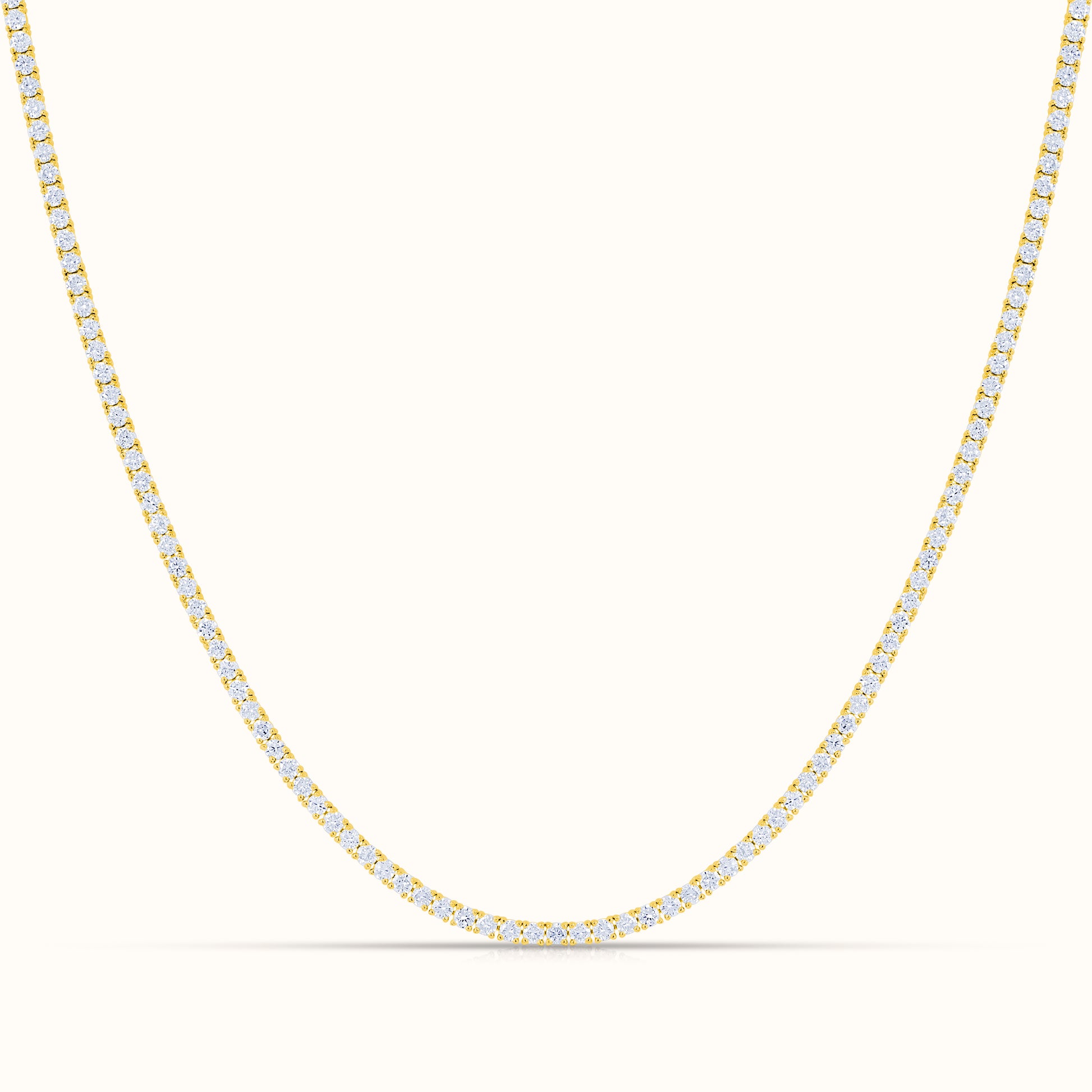 4 Prong Lab Grown Diamond Solitaire 16 Inch Necklace, Studs and Bracelet Set - AVIR New York
