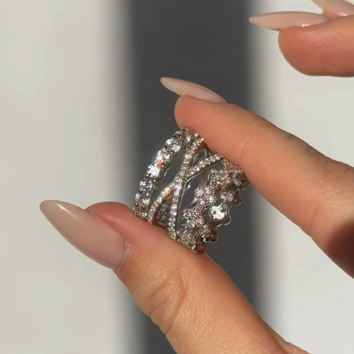 1.25 Carat Full Eternity Natural Diamond Band - AVIR New York