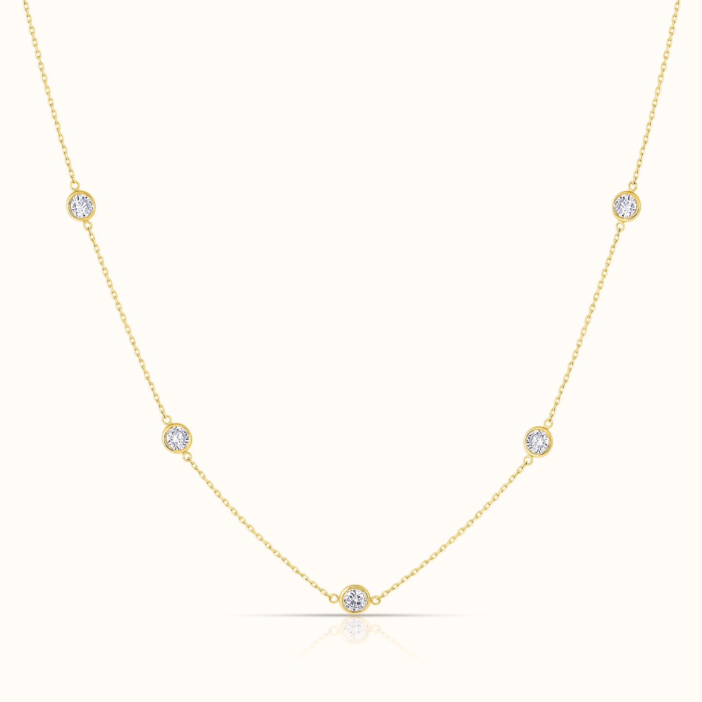 Diamond by the yard 2.50 Carat Lab Grown Diamond Necklace