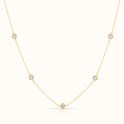 Diamond by the yard 2.50 Carat Lab Grown Diamond Necklace